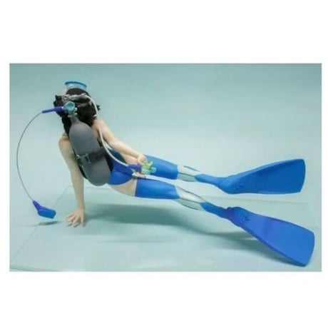 フィギュア 美少女 ダイバーガール  水着 1/10 未塗装 未組み立て