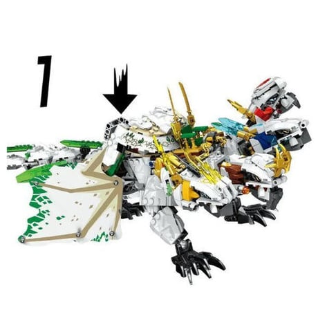 レゴ互換 ニンジャゴー 究極のウルトラ・ドラゴン アルティメルス LEGO互換品 ホビー