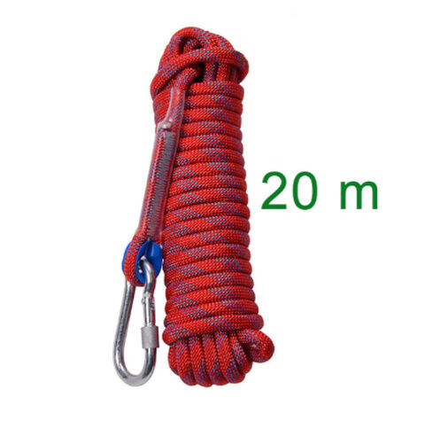 Top Lander ロッククライミングロープ 安全ロープ 登山用 スチール