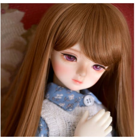 球体関節人形 BJD 1/4 美人 美少女 物静か フルセット 本体＋眼球＋服＋靴＋ウィッグ メイクアップ済み 美女 女の子 カスタムドール 人気 42cm 選べる2色