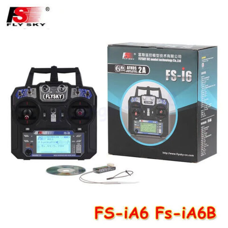 FlySky FS-i6] 2.4G 6CH AFHDS RC FS-iA6B ラジコン プ