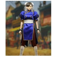 1/6 Street Fighter Chun Li ストリートファイター 春麗 ダブルヘッド&ダブルチャイナドレス服&シングル素体セット
