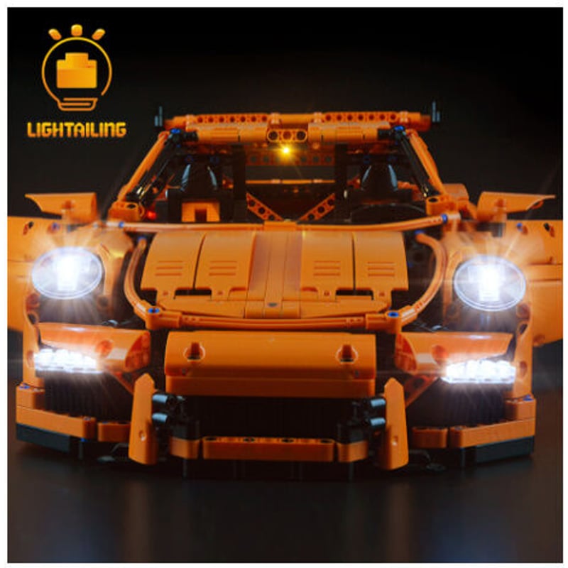 レゴ テクニック 42056 ポルシェ 911 GT3 RS 互換 [LEDライトキット+