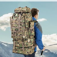 100L 大容量 アウトドア 登山 バックパック