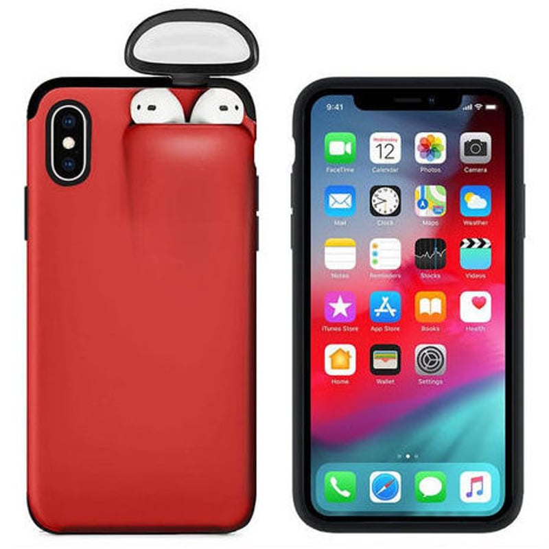 これは便利！ 2in1 AirPodsが収納できるiPhoneケース iPhone 11 Pr