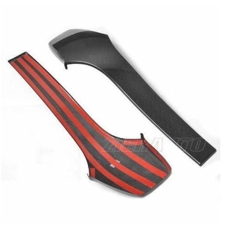 BMW M3 M4 カーボンファイバーシートバックカバー f80 f82 光沢仕上