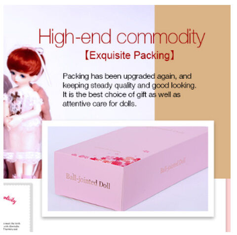 ピーチカラー塗装済みドールアイ付き♪立ち耳＆垂れ耳うさぎの球体関節