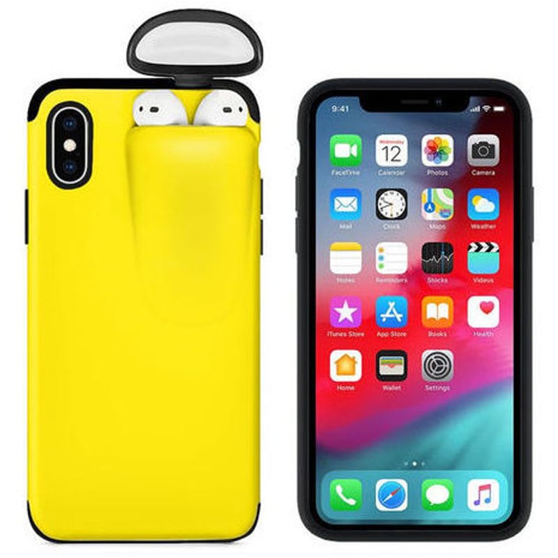 これは便利！ 2in1 AirPodsが収納できるiPhoneケース iPhone 11 Pr