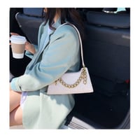 チェーン ショルダーバッグ お嬢様 上品 高級感 【5色展開】