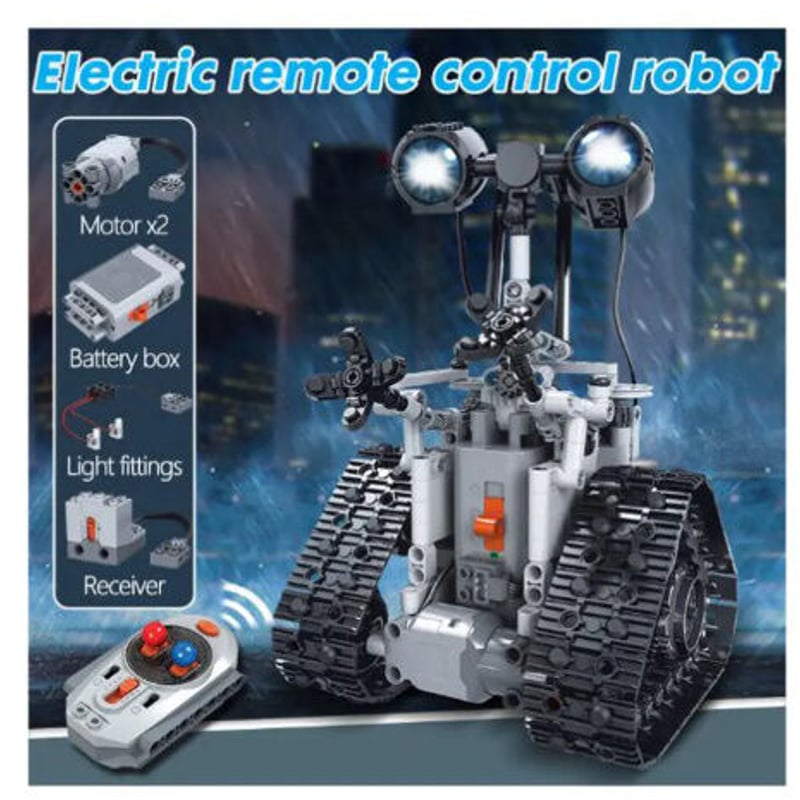 レゴ互換 クリエイティブ RC ロボット ラジコン リモコン 408ピース
