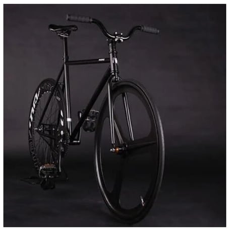マグネシウム合金ホイール 3スポークピスト自転車 固定ギアバイク700c * 23 70ミリメートル リム52センチフレーム