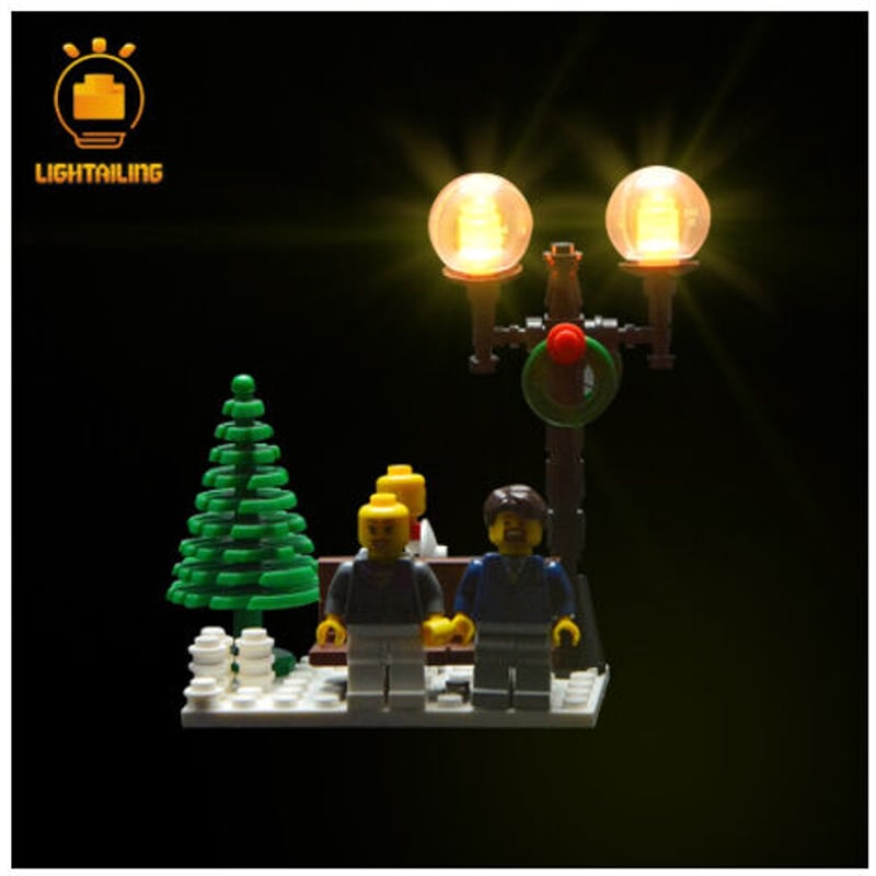 レゴ 10249 冬のおもちゃ屋さん ウィンタートイショップ 互換 [LED
