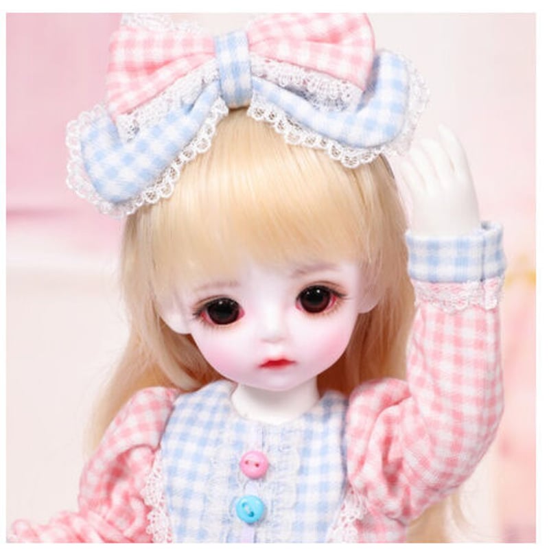 球体関節人形 BJD 1/6 フルセット 本体＋眼球＋服＋靴＋ウィッグ＋