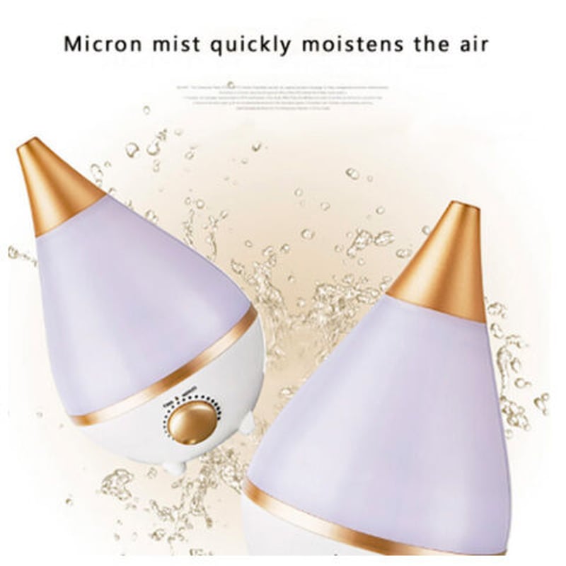 超音波加湿器 3L 大容量 壺型 アロマ 机 アロマ アロマディフューザー