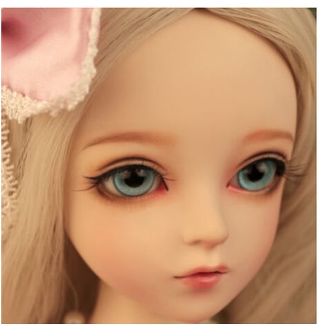 【金髪】 球体関節人形 1/3 BJD フルセット ピンクの衣装 60cm 本体＋眼球＋ウィッグ＋服＋靴 メイクアップ済み 女の子 大きい カスタムドール 美少女 【エレガント・優雅】