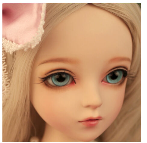 金髪】 球体関節人形 1/3 BJD フルセット ピンクの衣装 60cm