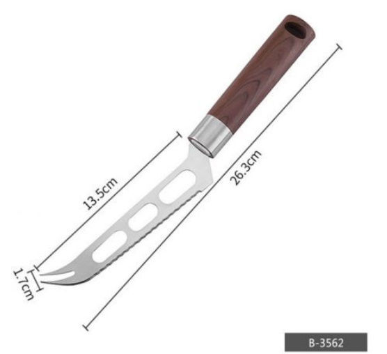 le thiers フロマージュナイフ　チーズナイフ Néron Le Thiers 11cm Cheese Knife Olive Handle – Bernal Cutlery