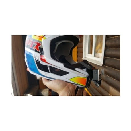 【運転しながら撮影できる！】オートバイ ヘルメット  go pro hero 3 5 6 8  スタンド  ホルダー
