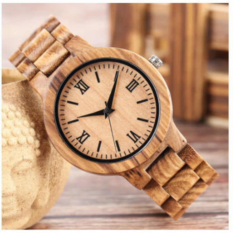 バンブーウォッチ YISUYA 竹 おしゃれ メンズウォッチ 木製 クォーツ  