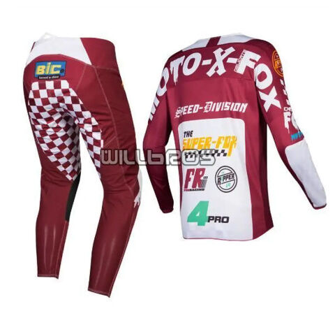 NAUGHTY FOX モトクロス 競技用 ジャージ&パンツ 上下セット クロス