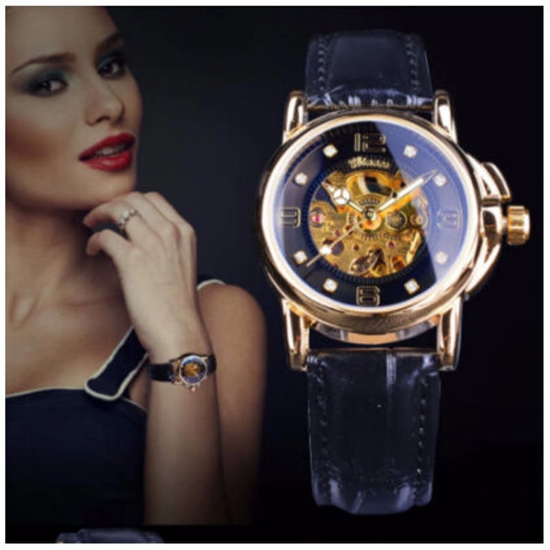 自動巻き★希少レディース インビクタ 腕時計…スケルトン 自動巻き☆希少レディース インビクタ 腕時計…スケルトン