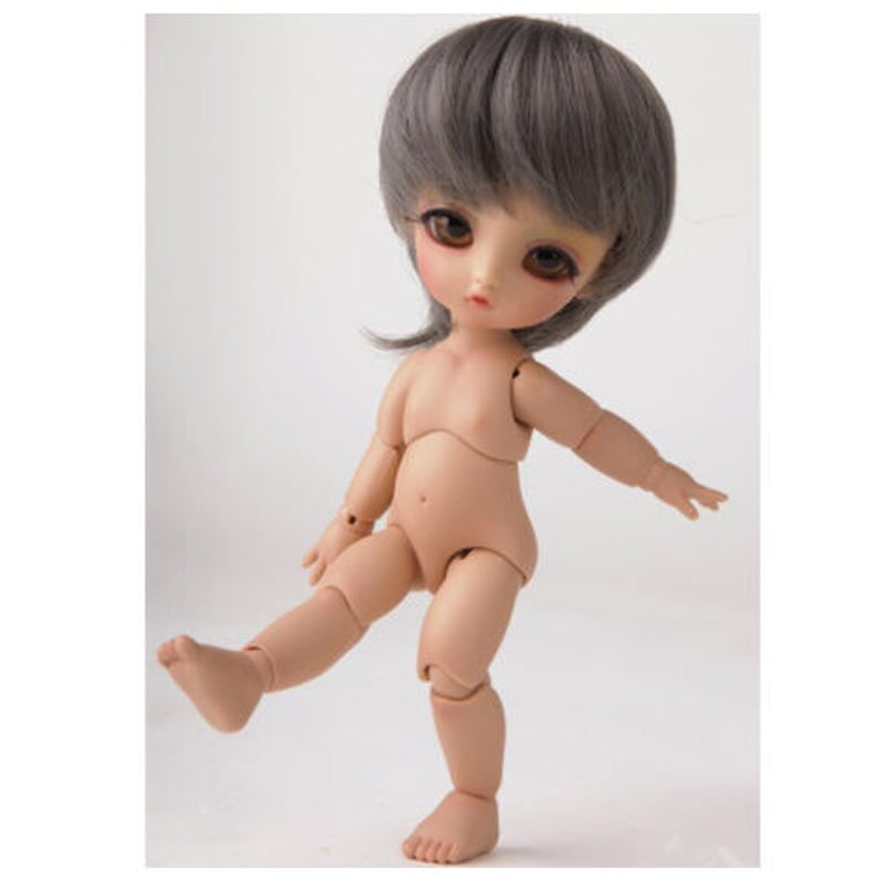BJD 1/8 ほぼ新品 女の子 眼球あり 球体関節人形 幼女 1/8 本体＋眼球＋メイクアップ済み エルフ