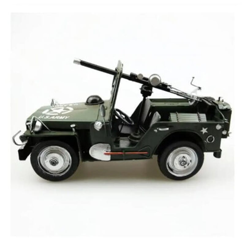 1/18 U.S.ARMY ミリタリー ジープ JEEP ブリキ SUV 緑 グリーン 1/18 U.S.ARMY ミリタリー ジープ JEEP ブリキ SUV 緑 グリーン