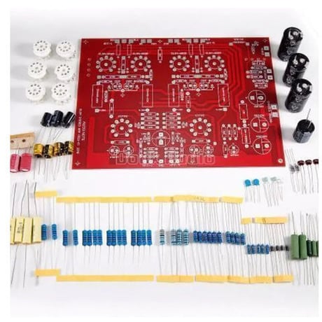 Nobsound ハイエンドステレオ EL84 バキュームチューブアンプ PCB DIYキット オーディオプッシュプルPPボード 自作