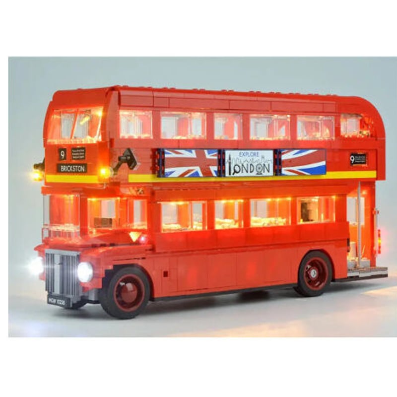 レゴ互換 クラシック ロンドンバス LED ライトキット おもちゃ ホビー