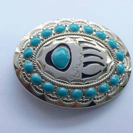 グリズリー ナバホ風 バックル クマの足爪型