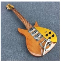 エレキギター リッケンバッカースタイル カエデ ブラウン スリーピックアップ 本体のみです