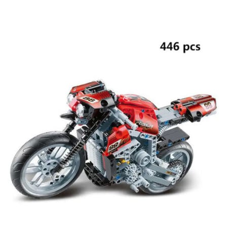 レゴ互換 テクニック オートバイ ８種類 バイク モトクロス アメリカンチョッパーバイク レーシングバイク ホビー LEGO互換品