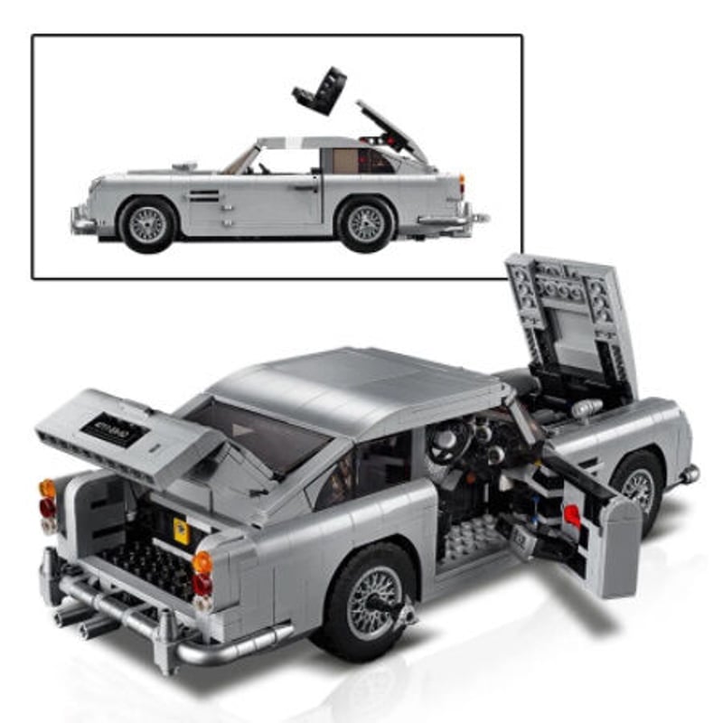 レゴ互換 ジェームズボンド アストンマーティン DB5 007 ゴールデン
