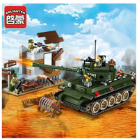 レゴ互換 Enlighten 7111 戦車 セット ホビー コレクション