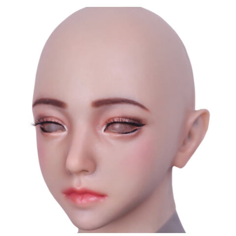 フィメールマスク 女装 シリコン マスク リアル 男の娘 仮装 フィメールマスク 女装 シリコン マスク リアル 男の娘 仮装