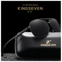【N7188】 KINGSEVEN 2020 メンズ 偏光サングラス UV400 ポラロイド 高品質アルミニウムフレーム 海外トップブランド 高級 軽量 モデル【選べる3色】
