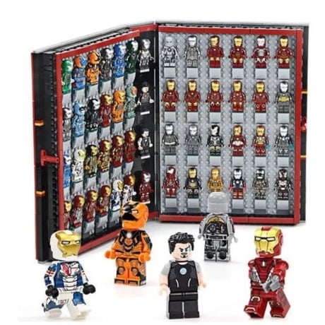 レゴ互換 アベンジャーズ アイアンマン大集合ブック ライド付き IRON MAN LEGO互換品 ブロック おもちゃ ホビー 誕生日 プレゼント