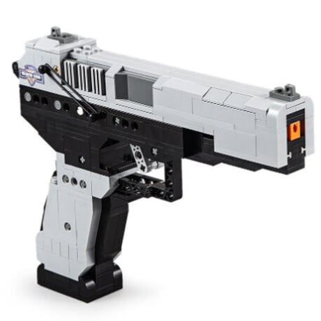 レゴ互換 銃セット ピストル 警察 SWAT ミリタリー スワット 特殊部隊 武器 第二次世界大戦 WW2 LEGO風 ブロックセット 約23cm