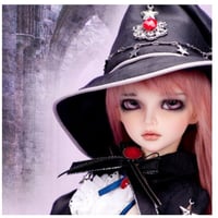 球体関節人形 かわいい BJD 1/4 本体＋眼球＋メイクアップ済み Mirwen カスタムドール 女の子 美少女 神秘的な瞳 手作り 選べる6色