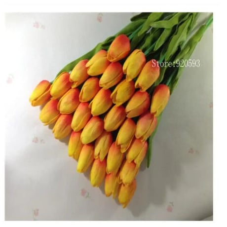【選べる12色】チューリップ 造花 大量まとめて31本セット アートフラワー 春 枯れない花 ブーケ 花束 アレンジメントに プレゼント お祝い