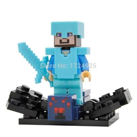 レゴ互換 マインクラフト風 ミニフィグ１６体セット マイクラ風 子供おもちゃ ホビー LEGO互換