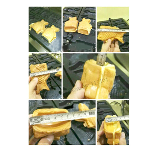 アイスクリーム ワッフルコーン たい焼き機 ガスタイプ 5鋳型 アイスクリーム ワッフルコーン たい焼き機 ガスタイプ 5鋳型
