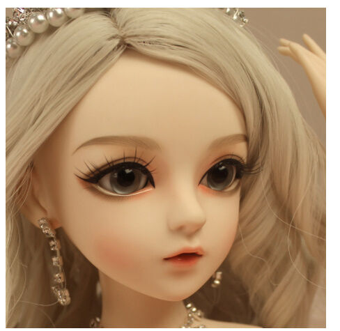 ウェディングドレス付き】 球体関節人形 BJD 60cm 1/3 フルセット