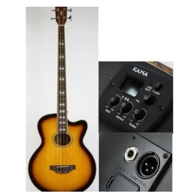 アコースティックベース エレクトリックアコべ エレべ アンプ接続可能 