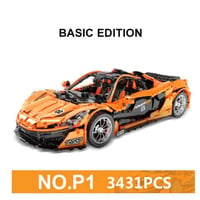 レゴテクニック 互換 マクラーレン P1 オレンジ 3431ピース LEGO互換 ホビー コレクション