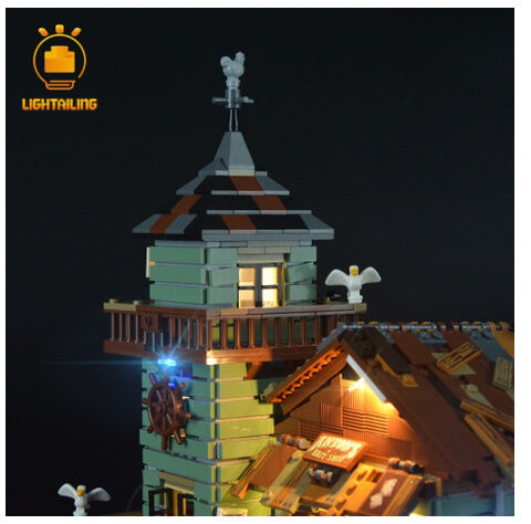 レゴ 21310 つり具屋 レトロ 互換 LEDライトキット バッテリーボックス