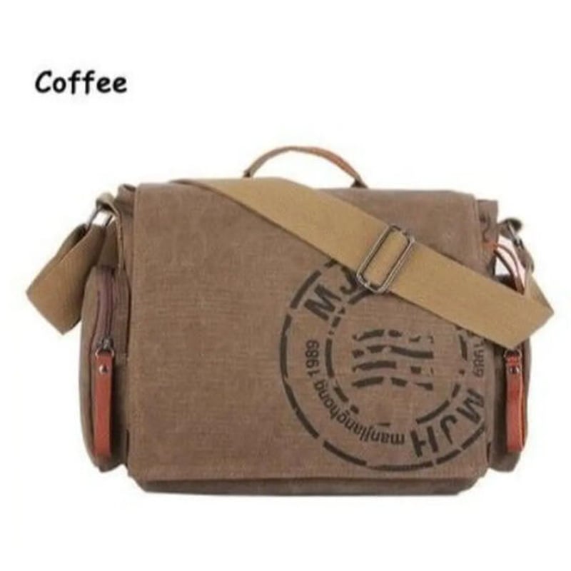 4色展開 ヴィンテージ デザインミリタリー風 メンズ メッセンジャー