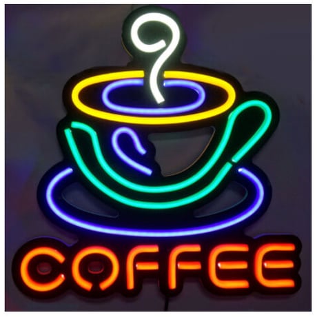 【ネオンライト】 店舗用 『COFFEE』 カフェ ネオンサイン 喫茶店 飲食店 【レストランにも】
