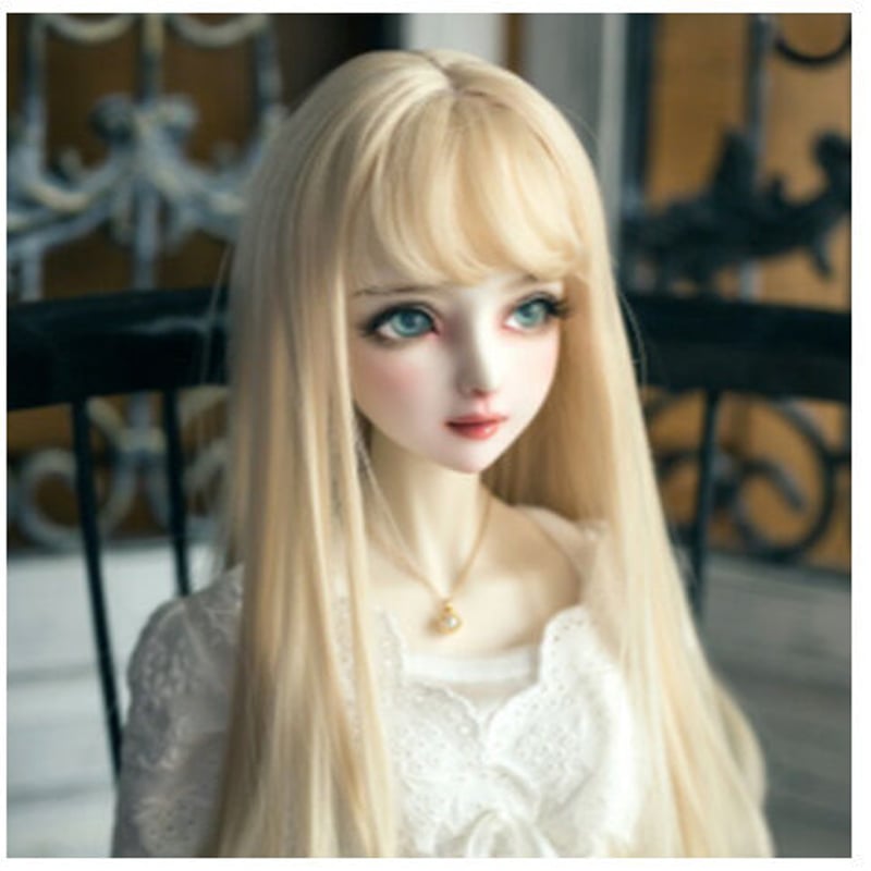 BJD ウィッグ 人形用 カスタムドール 女性 ロング SD DD YOSD MSD
