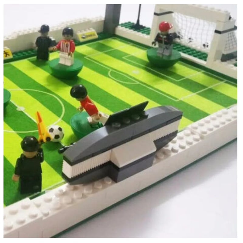 LEGO レゴ 互換 381pcs ワールドカップ サッカースタジアム ミニフィグ